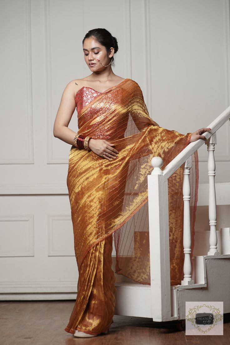 Printed Georgette Silk Sarees