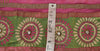 Vintage Sari Border Antique Hand Embroidered Phulkari 1 YD Trim Sewing Pink Lace