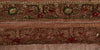 Vintage Sari Border Antique Hand Beaded 1 YD Indian Trim Sewing Peach Lace