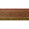 Sanskriti Vintage Sari Border Hand Beaded Woven 1 YD Trim Sewing Dark Red Lace