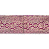 Sanskriti Vintage Sari Border Woven Brocade 1 YD Trim Craft Sewing Purple Lace