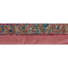 Sanskriti Vintage 1 YD Leheria Sari Border Hand Beaded Trim Ribbon Craft Lace