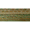 Sanskriti Vintage Sari Border 4 YD Craft Green Trim Hand Beaded Ribbon Lace