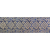 Sanskriti Vintage 1 YD Sari Border Woven Banarasi Trim Sewing Craft Blue Lace