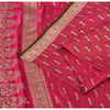 Sanskriti Vintage Magenta Sarees PureSilk HandWoven Brocade/Banarasi Sari/Fabric