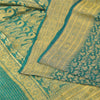 Sanskriti Vintage Indian Sarees Pure Silk Brocade/Banarasi Woven Sari 5yd Fabric