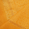 Sanskriti Vintage Long Dupatta Saffron Bandhani Pure Cotton Printed Stole Veil