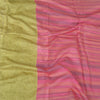 Sanskriti Vintage Long Dupatta Pink Pure Chanderi Cotton Printed Stole Scarves