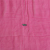 Sanskriti Vintage Long Hot-Pink Dupatta Pure Georgette Hand Beaded Sequins Veil