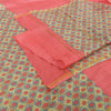 Sanskriti Vintage Long Pink Dupatta Pure Cotton Print/Solid Scarves Stole Veil