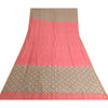 Sanskriti Vintage Long Pink Dupatta Pure Cotton Print/Solid Scarves Stole Veil