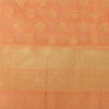 Sanskriti Vintage Indian Orange Dupatta Long Stole Art Silk Woven Premium Hijab