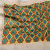 Sanskriti Vintage Long Dupatta Pure Cotton Yellow Embroidered Bagh Phulkari Veil