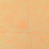 Sanskriti Vintage Long Dupatta/Stole Pure Cotton Orange Embordered Scarf Veil