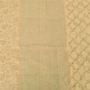 Sanskriti Vintage Long Dupatta/Stole Peach Cotton Silk Printed Zari Scarf Veil