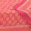 Sanskriti Vintage Red Dupatta Long Stole Pure Cotton Printed Premium Wrap Hijab