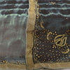 Sanskriti Vintage Dupatta Long Stole Pure Georgette Hand Beaded Tie & Dye Hijab