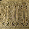 Sanskriti Vintage Indian Black Sarees Pure Silk Woven Ethnic Sari Craft Fabric