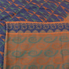 Sanskriti Vintage Sarees Indian Peach Pure Cotton Woven Sari Soft Craft Fabric