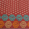 Sanskriti Vintage Sarees Red Indian Pure Cotton Printed Sari Soft Craft Fabric