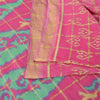 Sanskriti Vintage Sarees Indian Pink Pure Cotton Woven Printed Sari Craft Fabric