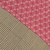 Sanskriti Vintage Sarees Indian Pink Pure Cotton Printed Sari 5yd Craft Fabric