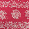 Sanskriti Vintage Sarees Pink Batik Work 100% Pure Cotton Sari 5yd Craft Fabric