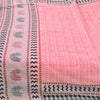 Sanskriti Vintage Sarees From India Pink Pure Cotton Print Sari 5yd Craft Fabric