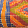 Sanskriti Vintage Sarees Multi Woven Printed Pure Cotton Sari 5yd Craft Fabric