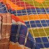 Sanskriti Vintage Sarees Multi Woven Printed Pure Cotton Sari 5yd Craft Fabric