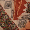 Sanskriti Vintage Sarees Hand Block Printed 100% Pure Cotton Sari 5+yd Fabric