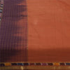 Sanskriti Vintage Sarees Ikat Handwoven Zari Odisha Pure Cotton Sari 5+yd Fabric