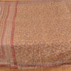 Sanskriti Vintage Sarees Pure Silk  Quilting Felting Craft Fabric Printed Sari