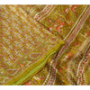 Sanskriti Vintage Sarees Pure Silk Quilting Felting Craft Fabric Printed Sari