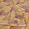 Sanskriti Vintage Sarees Quilting Felting Craft Fabric Pure Silk Printed Sari