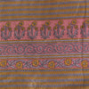 Sanskriti Vintage Sarees Indian Mauve Pure Silk Printed Sari 5yd Craft Fabric