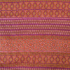 Sanskriti Vintage Sarees Indian Orange Pure Chiffon Print Sari 5yd Craft Fabric