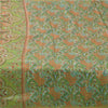 Sanskriti Vintage Sarees Pure Silk Quilting Felting Craft Fabric Printed Sari