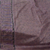 Sanskriti Vintage Sarees Mauve Indian Pure Silk Printed Sari 6yd Craft Fabric