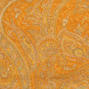 Sanskriti Vintage Sarees Yellow Indian Pure Silk Printed Sari 5yd Craft Fabric