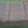 Sanskriti Vintage Sarees Gray From India Pure Silk Printed Sari 5yd Craft Fabric