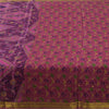 Sanskriti Vintage Sarees Pink 100%Pure Silk Printed Woven Sari 6+yd Craft Fabric