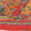 Sanskriti Vintage Sarees Multi Pure Crepe Silk Sequins Printed Sari Craft Fabric