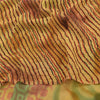 Sanskriti Vintage Sarees Multi Pure Georgette Silk Printed Sari 5yd Craft Fabric