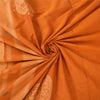 Sanskriti Vintage Indian Rust Sarees Pure Cotton Woven Bomkai Sari Ethnic Fabric