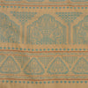 Sanskriti Vintage Green/Beige Sarees Blend Cotton Woven Premium Sari Fabric