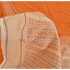 Sanskriti Vintage Orange/Ivory Sarees Pure Cotton Woven Premium Sari 5yrd Fabric