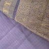 Sanskriti Vintage Lavender Sarees Pure Silk Woven Premium Sari 5yd Craft Fabric