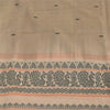 Sanskriti Vintage Peach Sarees Pure Cotton Woven Premium Sari 5+ yd Craft Fabric