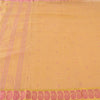 Sanskriti Vintage Yellow Sarees Pure Cotton Woven Tant Premium Sari Craft Fabric